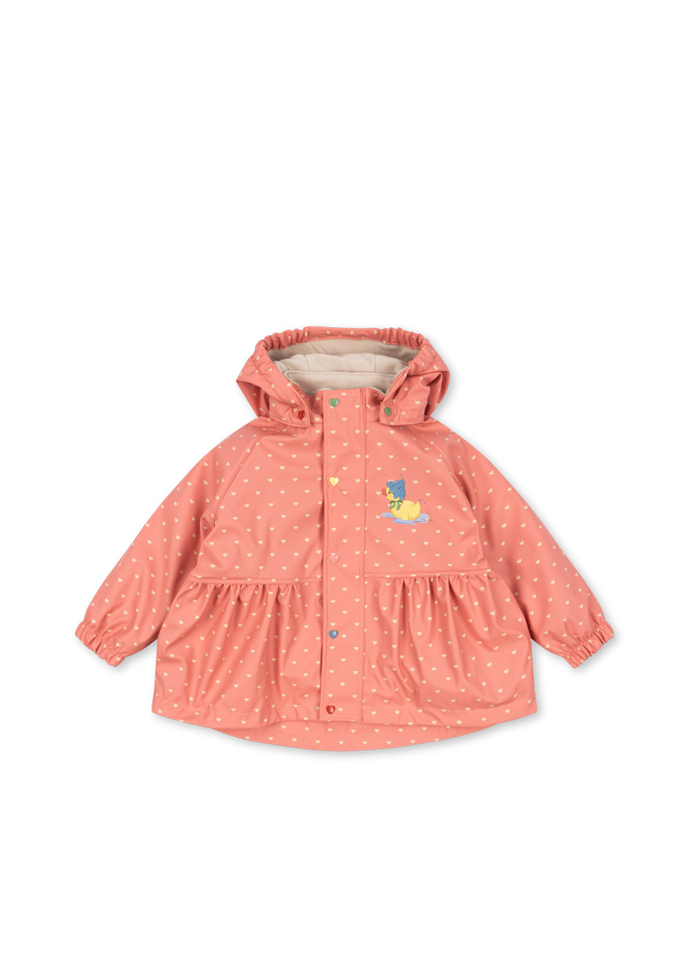 Konges Sløjd Rainy Palme Duckling Rain Jacket - Coeur Feathers