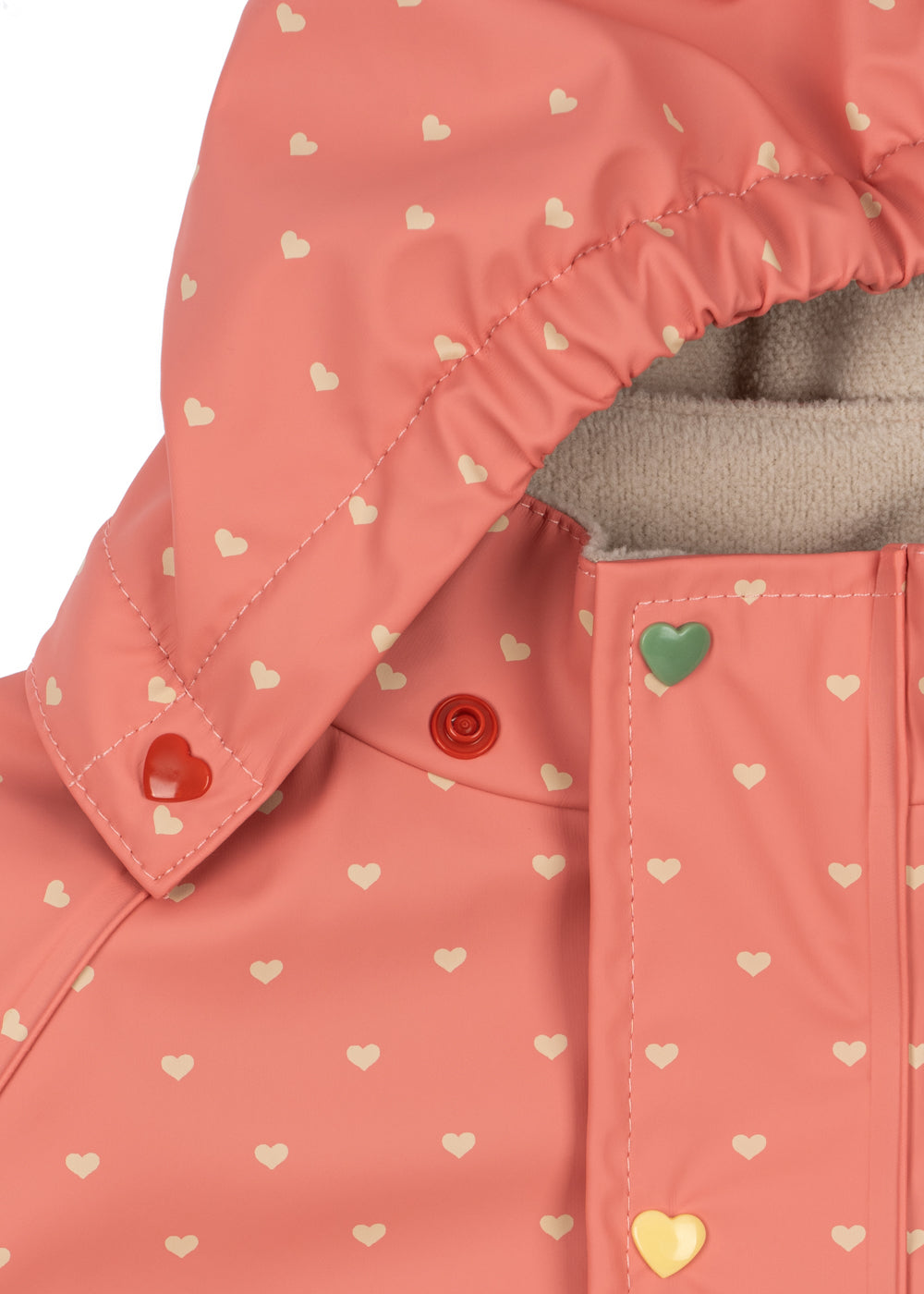 Konges Sløjd Rainy Palme Duckling Rain Jacket - Coeur Feathers