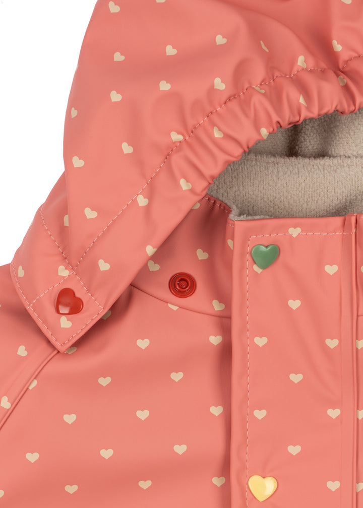 Konges Sløjd Rainy Palme Duckling Rain Jacket - Coeur Feathers