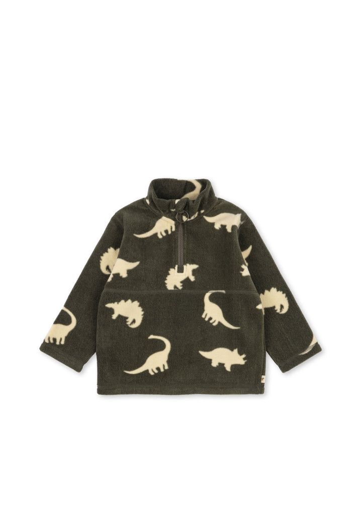 Konges Sløjd Tavi Fleece Sweatshirt - Dino Silhouette