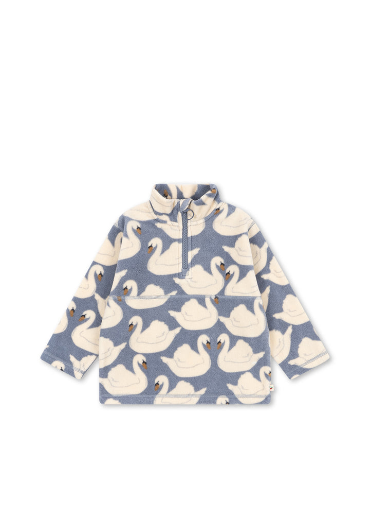 Konges Sløjd Tavi Fleece Sweatshirt - Swan