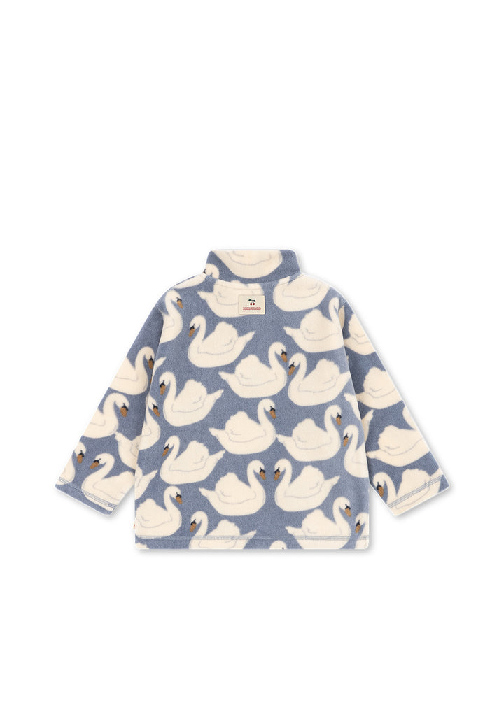 Konges Sløjd Tavi Fleece Sweatshirt - Swan