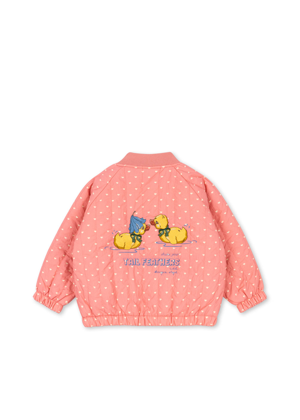 Konges Sløjd Juno Duckling Printed Bomber - Coeur Feathers