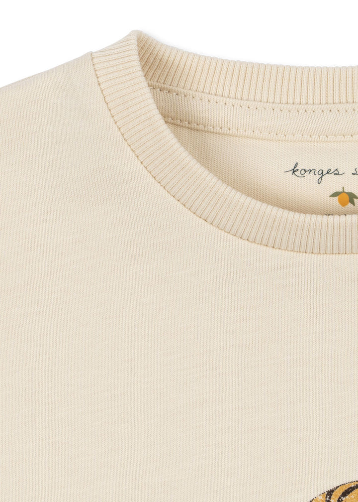 Konges Sløjd Fili Box Tee - Almond Milk