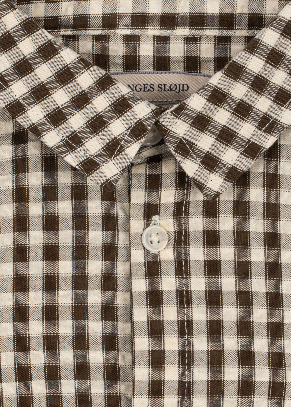 Konges Sløjd Kim LS Shirt - Choco Check