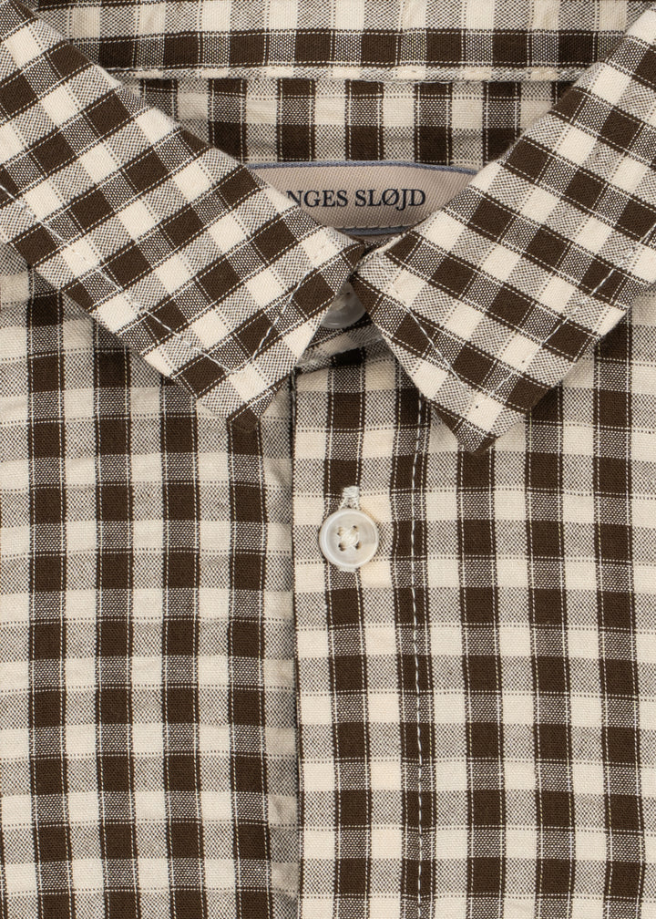 Konges Sløjd Kim LS Shirt - Choco Check