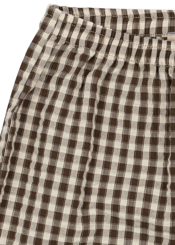 Konges Sløjd Kim Pants - Choco Check