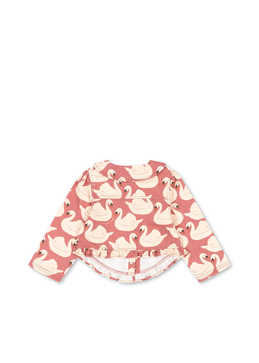 Konges Sløjd Magot Frill Jacket - Swan Rose