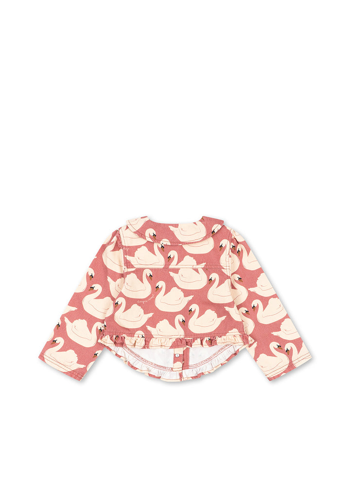 Konges Sløjd Magot Frill Jacket - Swan Rose