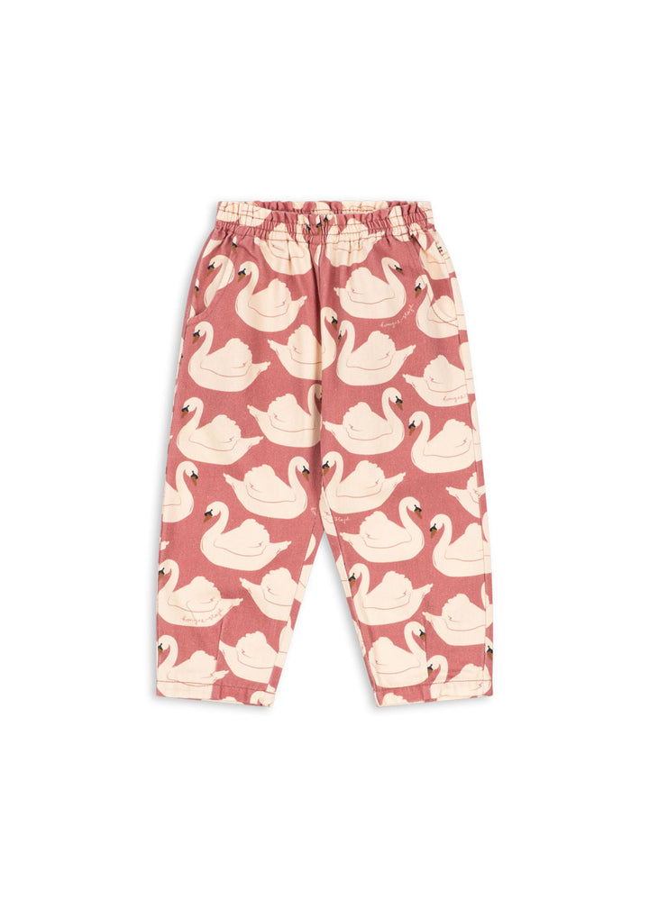 Konges Sløjd Magot Frill Pant - Swan Rose