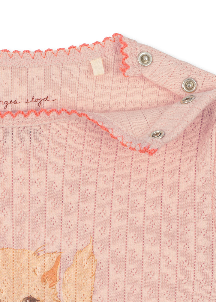 Konges Sløjd Minnie LS Bodysuit - Pale Blush