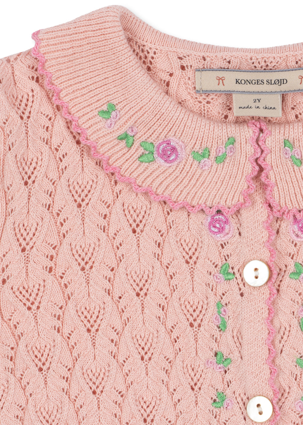 Konges Sløjd Rosier Cardigan - Light Rose