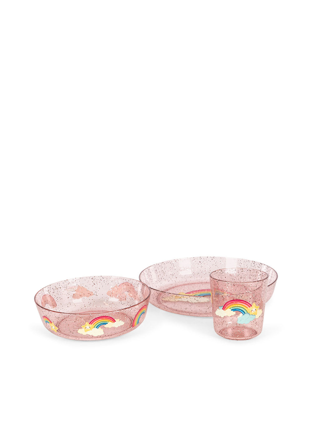 Konges Sløjd Sparkly Dinner Set - Rainbow