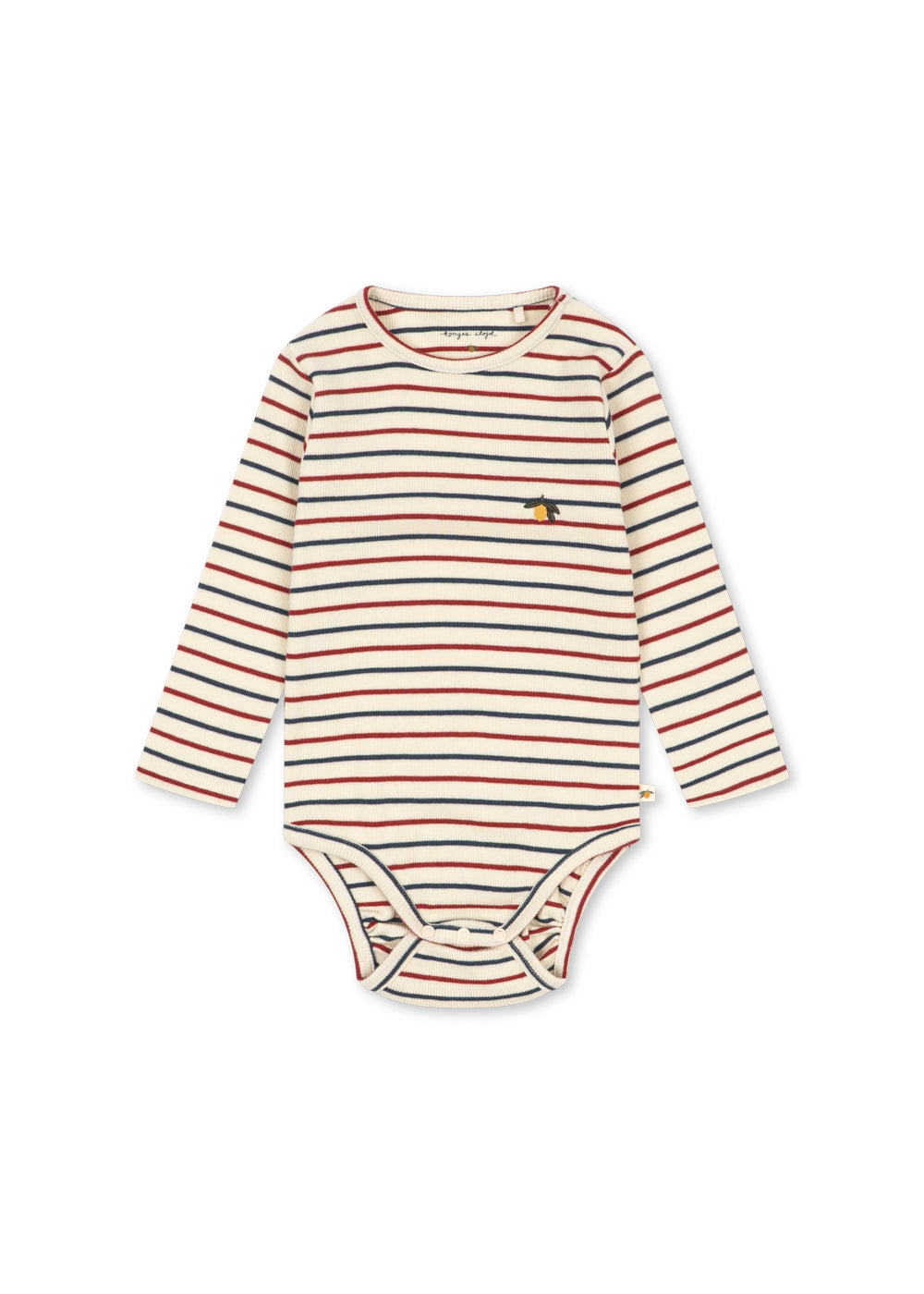 Konges Sløjd Voco LS Bodysuit - Tricolour Bleu