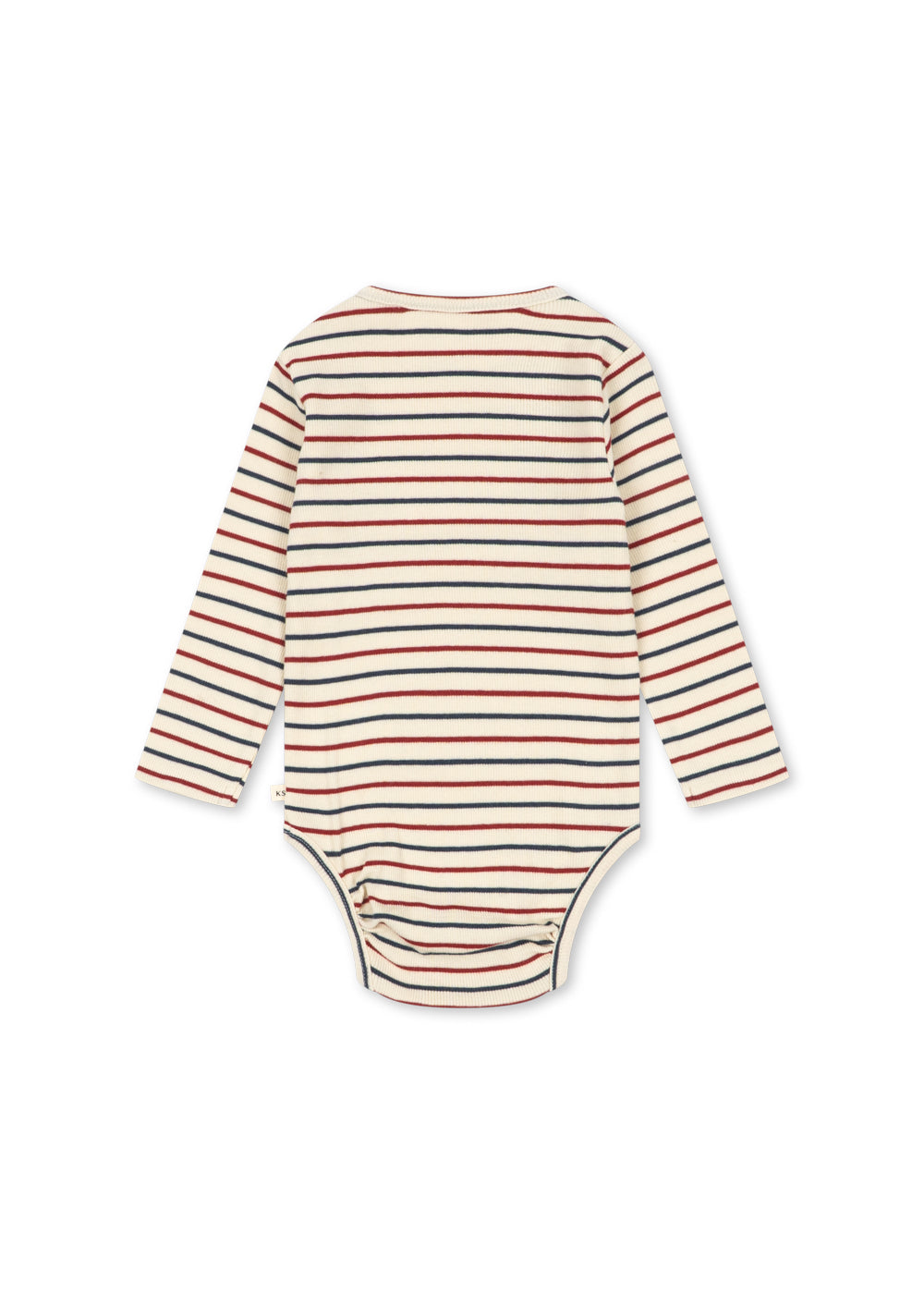 Konges Sløjd Voco LS Bodysuit - Tricolour Bleu