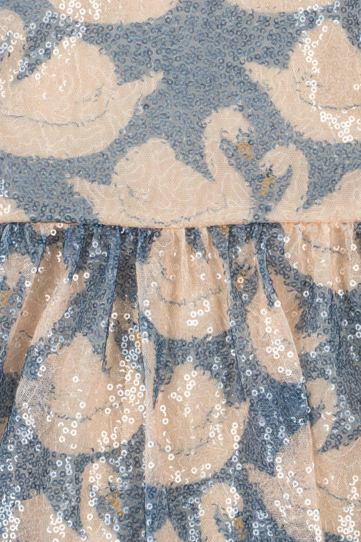 Konges Sløjd Starla Sequin Dress - Swan