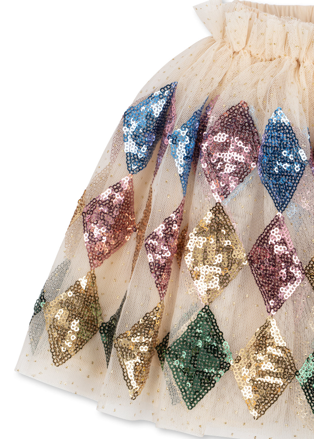 Konges Sløjd Yvonne Harlekin Skirt - Sequin