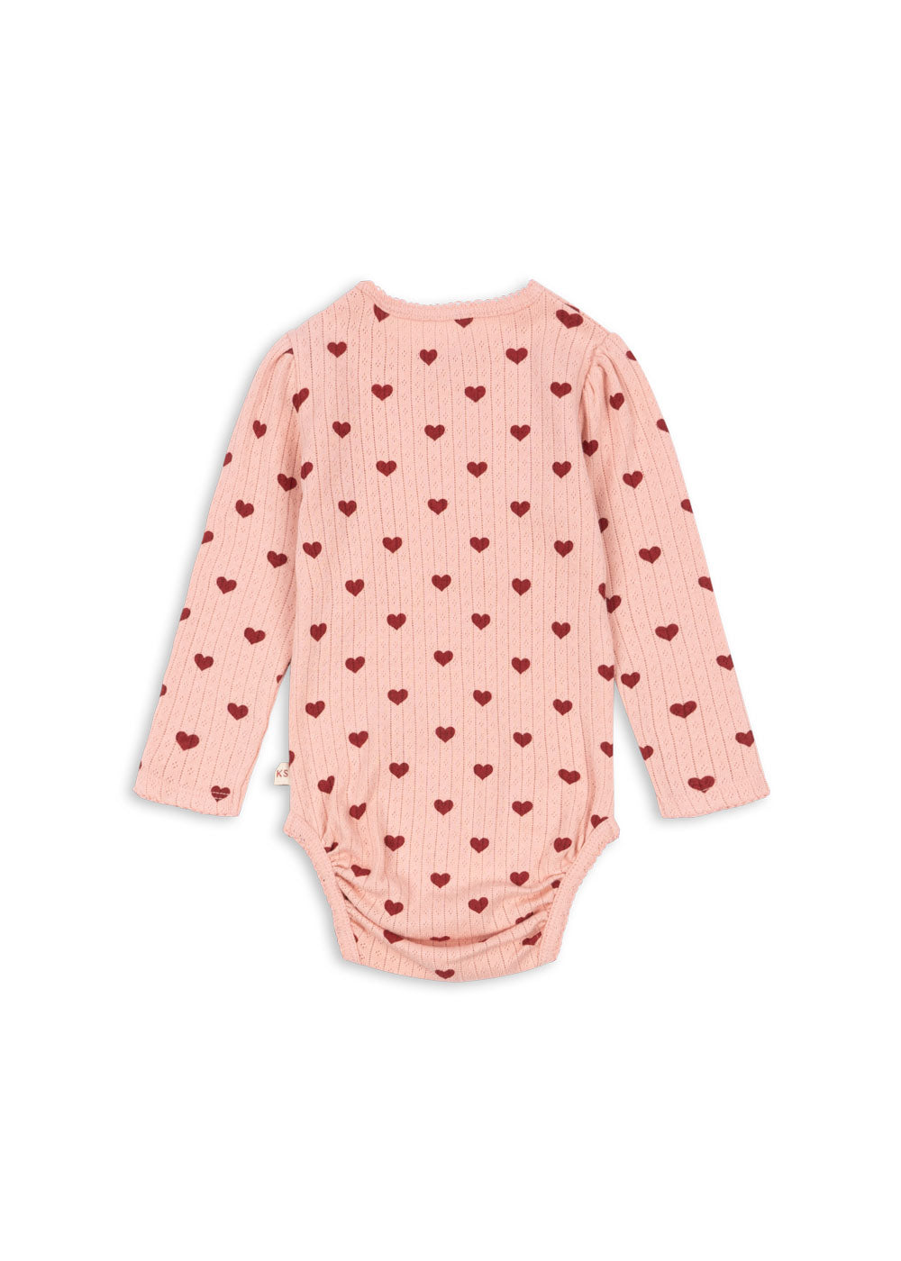 Konges Sløjd Minnie Body GOTS - Amour Rouge