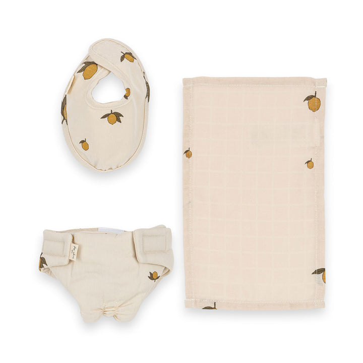 Konges Sløjd Doll Nursery Set - Lemon