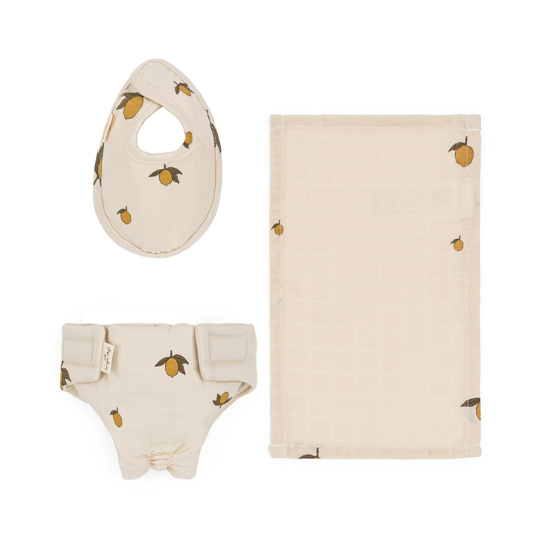 Konges Sløjd Doll Nursery Set - Lemon