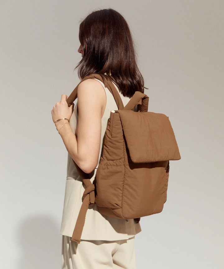 Philé Baby Backpack - Cinnamon Brown