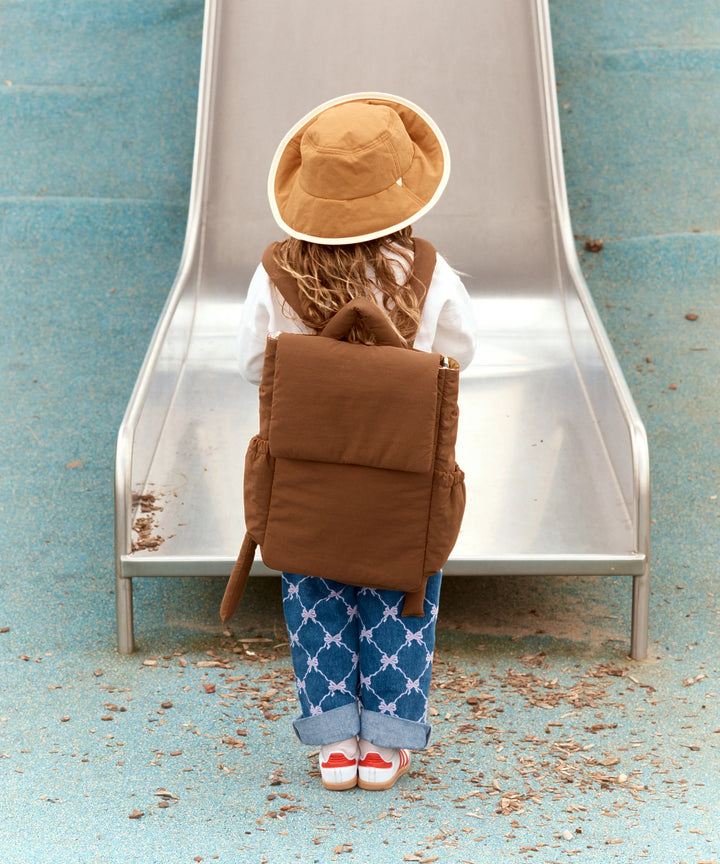 Philé Baby Backpack - Cinnamon Brown