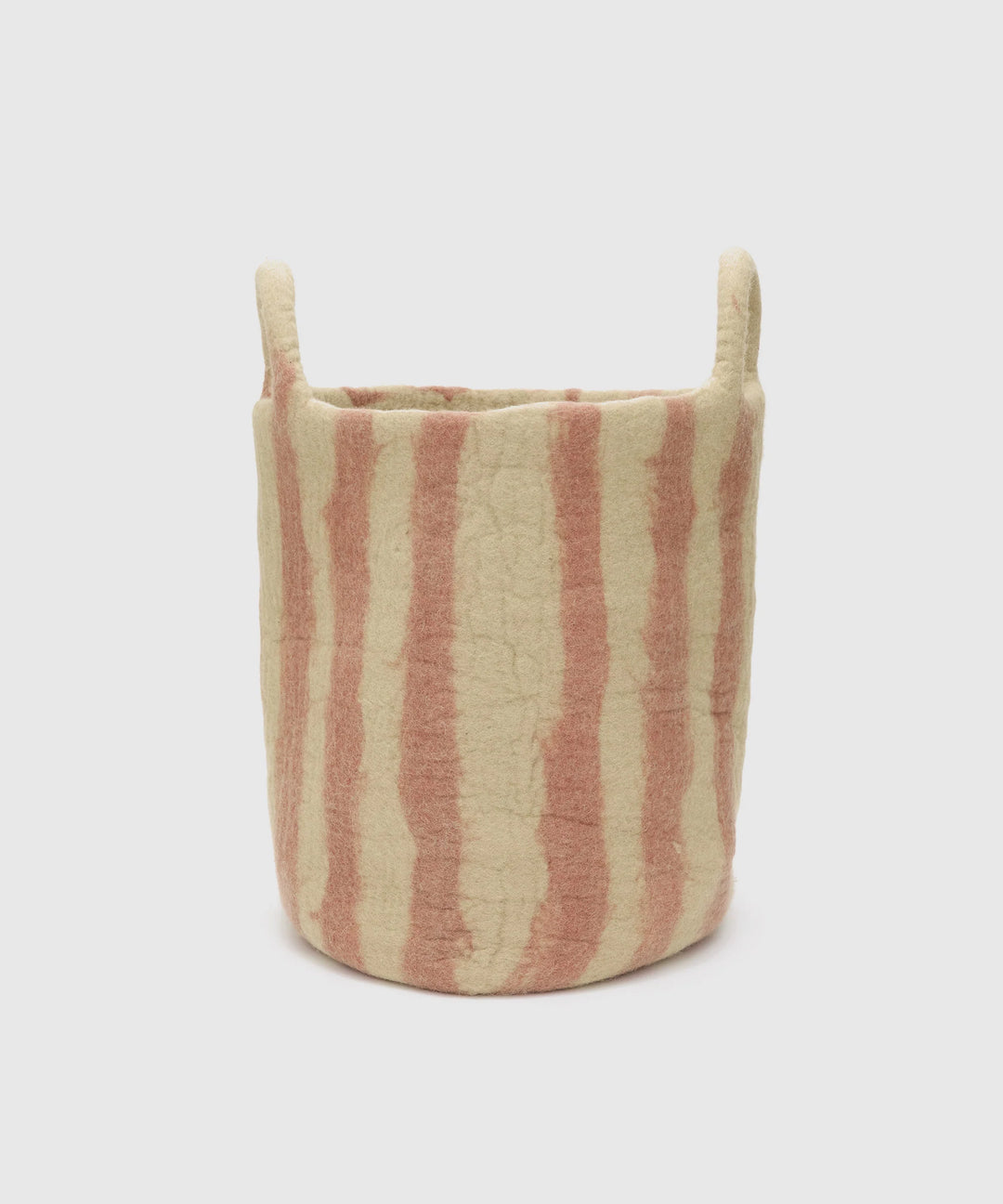 Philé Toy Basket Large - Pink Stripe