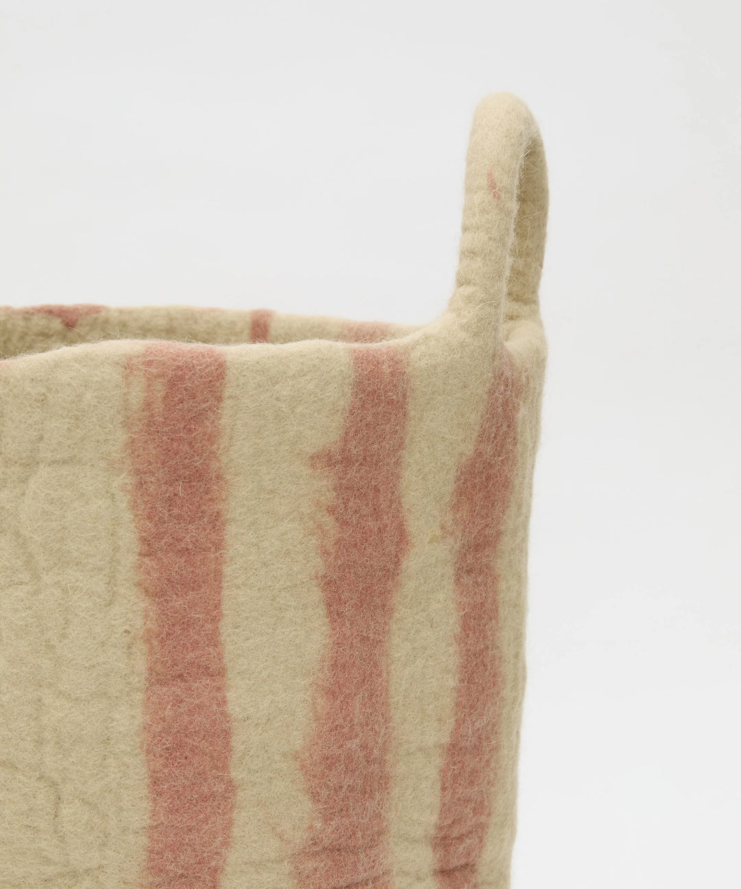 Philé Toy Basket Large - Pink Stripe