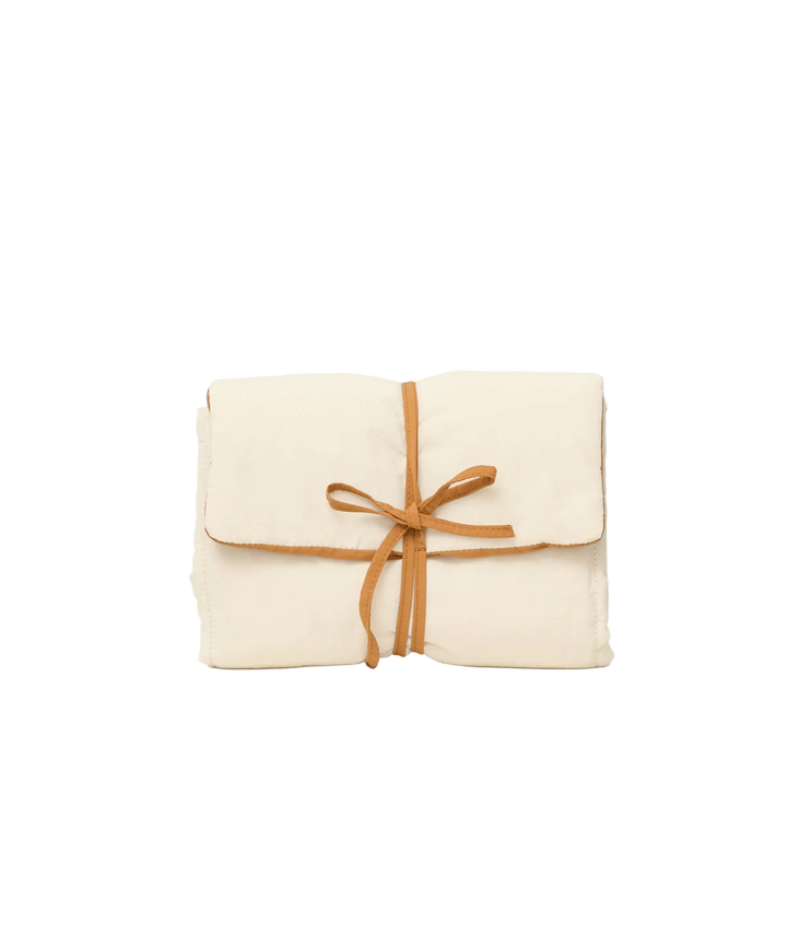 Philé Plush Change Mat Wrap - Milk Cream