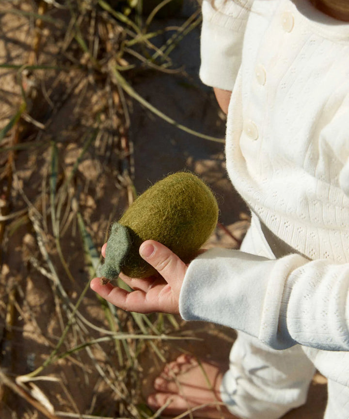Philé Felt Basket of Pears