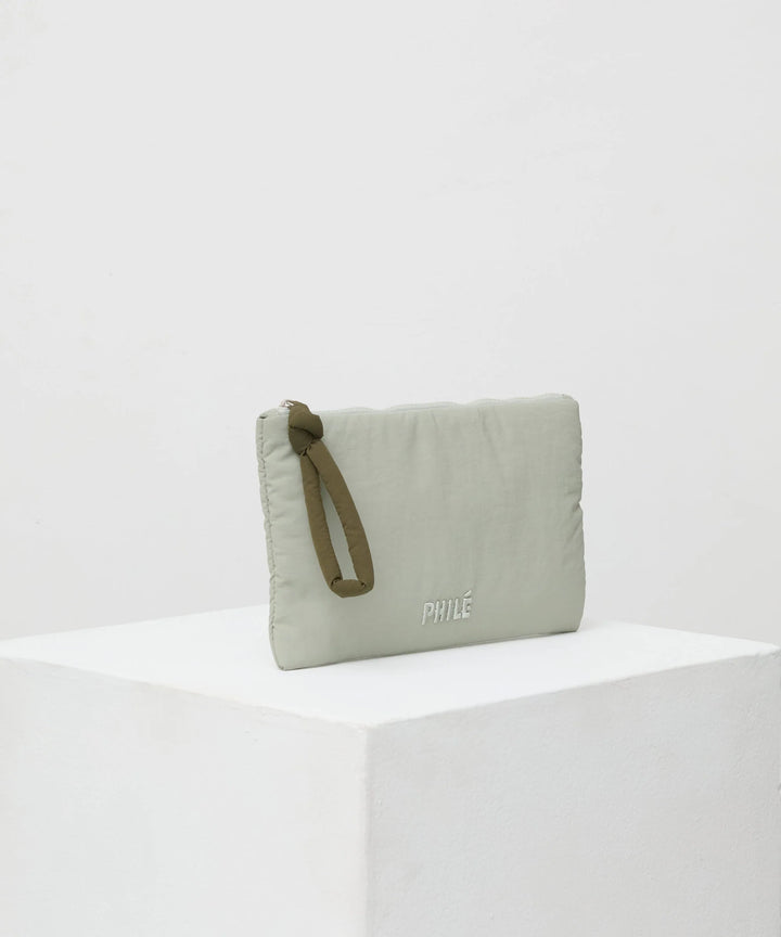 Philé Nappy Wallet - Eucalyptus Green