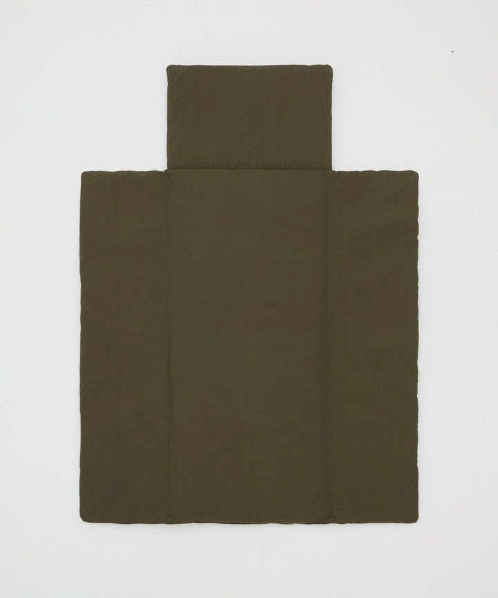 Philé Plush Change Mat Wrap - Eucalyptus Green