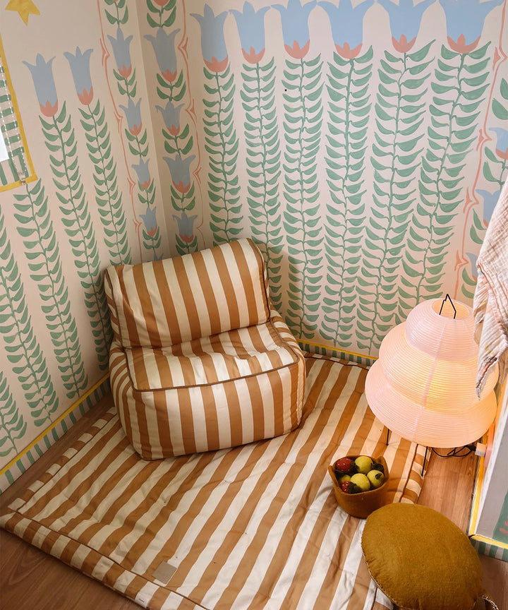 Philé Striped Play Mat – Marigold