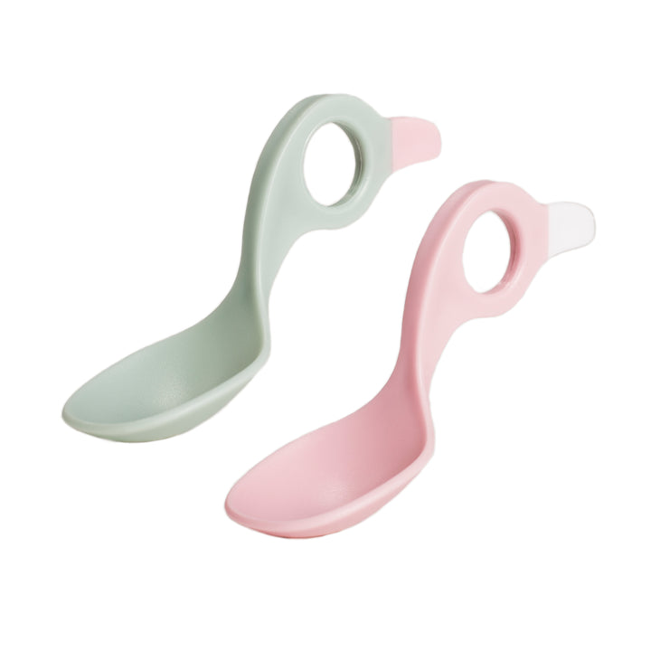 Rätt Start I Can Spoon - Olive Green &amp; Princess Pink