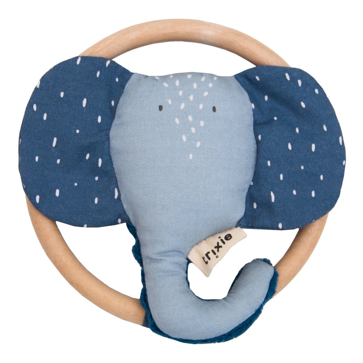 Trixie Round Rattle - Mrs Elephant / Pre Order