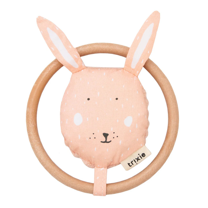 Trixie Round Rattle - Mrs Rabbit