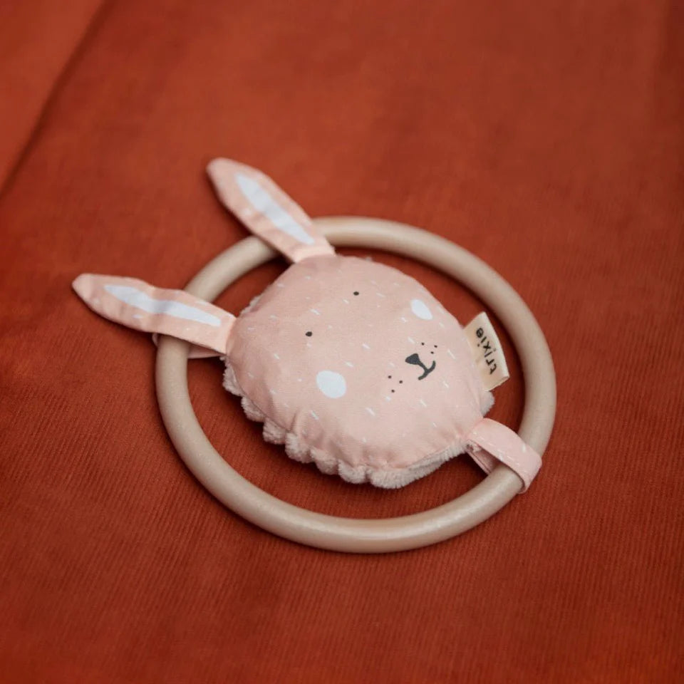 Trixie Round Rattle - Mrs Rabbit