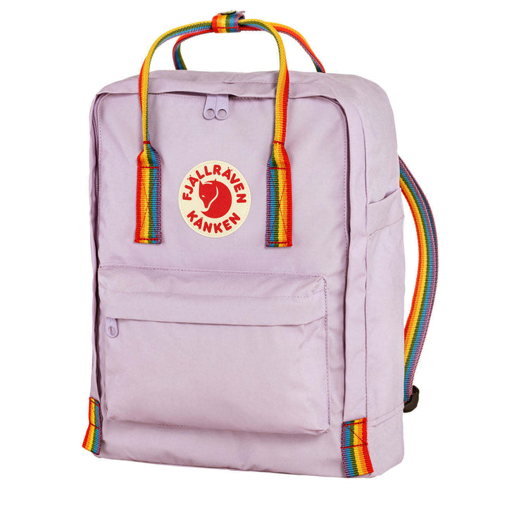 Kanken Classic Backpack - Lavender/Rainbow Pattern Limited Edition