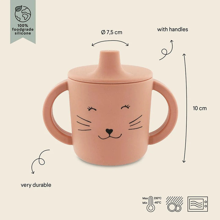 Trixie Silicone Sippy Cup - Mrs Cat / Pre Order