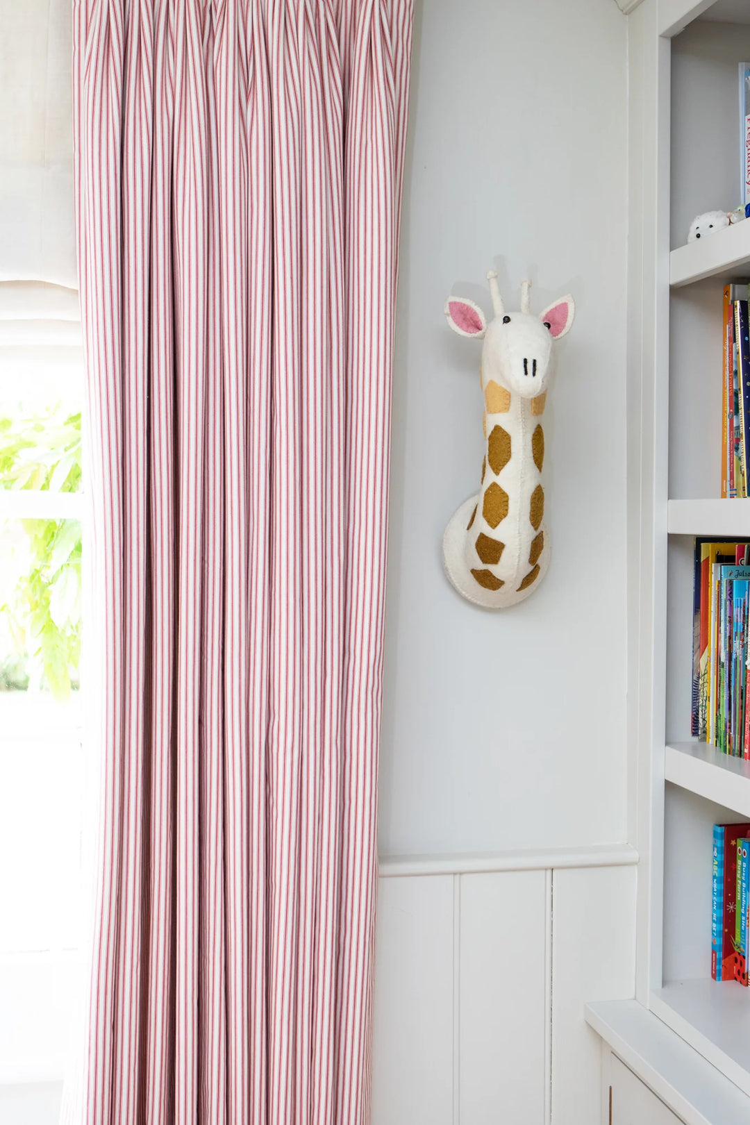 Fiona Walker England Medium Giraffe Head - Pastel