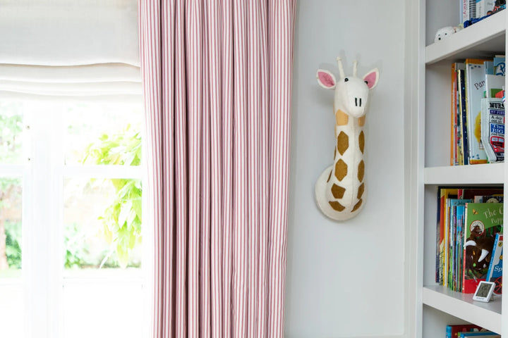 Fiona Walker England Medium Giraffe Head - Pastel
