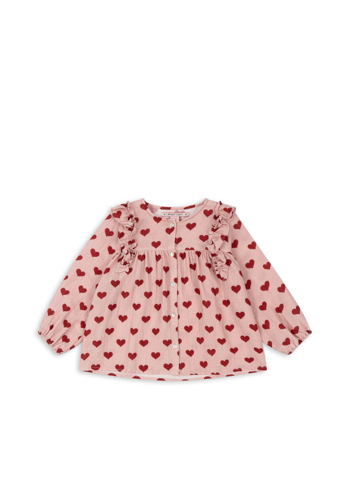 Konges Sløjd Coco Frill Shirt - Amour Mellow