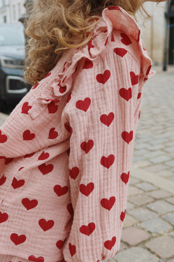 Konges Sløjd Coco Frill Shirt - Amour Mellow