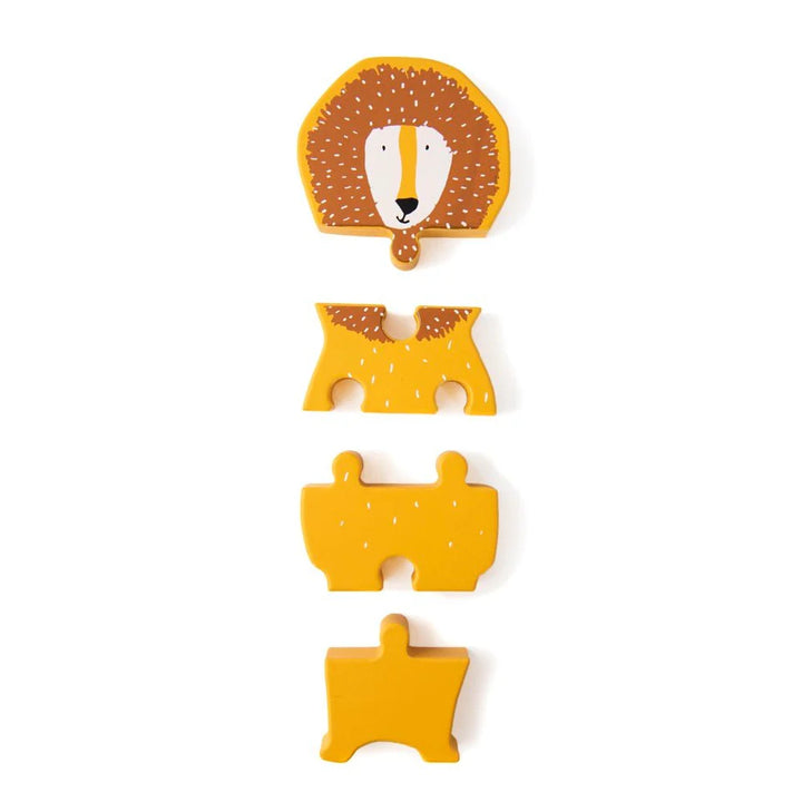 Trixie Wooden Body Puzzle - Mr Lion