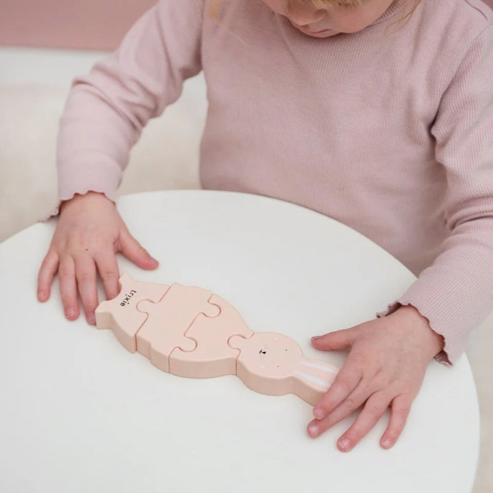 Trixie Wooden Body Puzzle - Mrs Rabbit