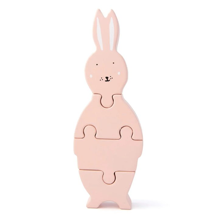 Trixie Wooden Body Puzzle - Mrs Rabbit